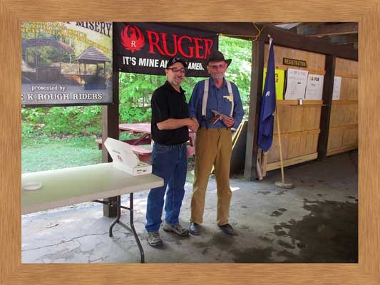 Winner of the 1911 pistol.